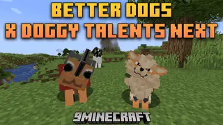 Better Dogs X Doggy Talents Next Mod (1.21.1, 1.20.1) – Enhancing Canine Companionship