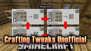 Crafting Tweaks Unofficial Mod (1.12.2) – Rotate, Balance, Clear The Crafting Matrix