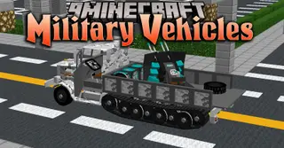 Military Vehicles Mod (1.16.5, 1.12.2) – Jeep, Truck, Trains, Tank