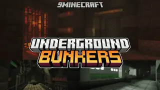Underground Bunkers Mod (1.21.1, 1.20.1) – Confront Perils Below the Surface
