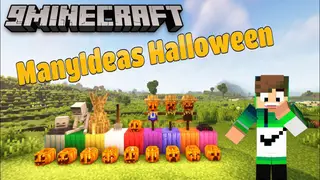 ManyIdeas Halloween Mod (1.21.1, 1.20.1) – Spooky and Cozy Decorations