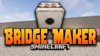 Bridge Maker Mod (1.21.1, 1.20.1) – Place/Break Blocks in a Distance of 27 Blocks