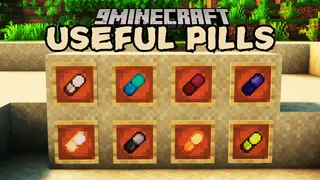 Useful Pills Mod (1.21.1, 1.20.1) – Unique Power of Special Pills