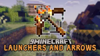 Launchers and Arrows Mod (1.21.1) – 3 New Bows and a Crosslauncher