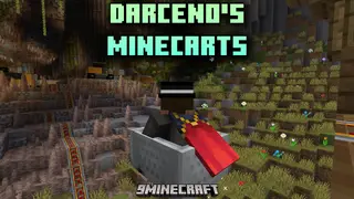 Darceno's Minecarts Mod (1.21.1, 1.20.1) – Make Minecarts Autonomous