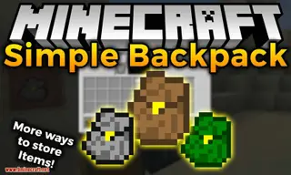 Simple Backpack Mod (1.21.1, 1.20.1) – More Ways to Store Items