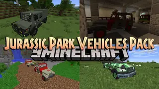 Jurassic Park Vehicles Pack Mod (1.12.2) – A Lost World Vehicles