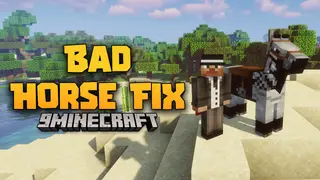 Bad Horse Fix Mod (1.21.1, 1.20.1) – Fixing Horse Armor Glitches