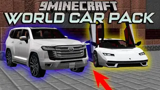 World Car Pack Mod (1.12.2) – High-Quality Cars