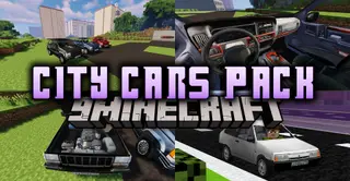 City Cars Pack Mod (1.16.5, 1.12.2) – Conventional Machines