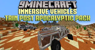 Immersive Vehicles Trin Post Apocalyptic Pack Mod (1.12.2)