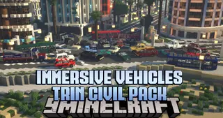 Immersive Vehicles Trin Civil Pack Mod (1.16.5, 1.12.2) – Over 30 New Vehicle Models