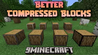 Better Compressed Blocks Mod (1.20.4, 1.20.1) – Store More, Carry Less