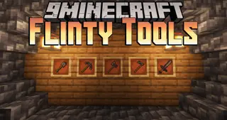 Flinty Tools Mod (1.18.2, 1.17.1) – Focused on The Early Game Progression