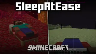Sleep At Ease Mod (1.21.1, 1.20.1) – Sleep In The Nether & The End