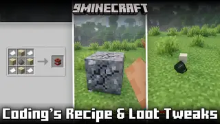 Coding's Recipe & Loot Tweaks Mod (1.20.4, 1.20.1)