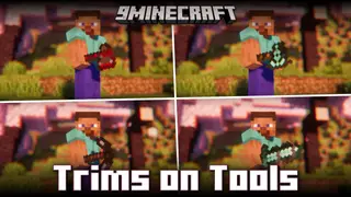 Trims On Tools Mod (1.21.1, 1.20.1) – Add Trims Onto Tools & Weapons