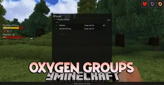 Oxygen Groups Mod (1.12.2) – The Ability to Join Groups for Joint Activities