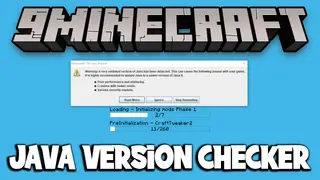 Java Version Checker Mod (1.11.2, 1.10.2) – Showing Outdated Version of Java
