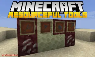 Resourceful Tools Mod (1.21.1, 1.20.1) – Obtain Useful Resources with Greater Ease