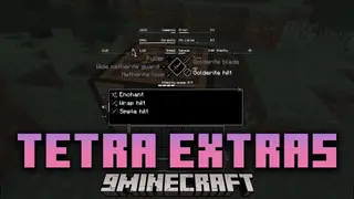 Tetra Extras Mod (1.20.1, 1.19.2) – Improving Customization Options