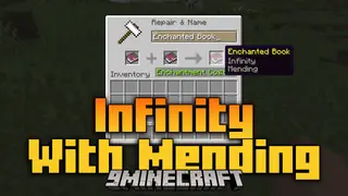 Infinity With Mending Mod (1.21.1, 1.20.1) – Breaking The Boundaries
