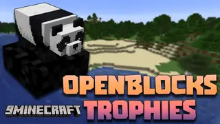 OpenBlocks Trophies Mod (1.21.1, 1.20.1) – Decorative And Interactive Trophies In Minecraft