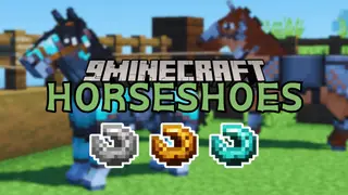 Horseshoes Mod (1.21.1, 1.20.1) – Enhance Your Mount's Speed and Protection