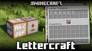 Lettercraft Mod (1.21.1, 1.20.1) – Create Blocks Using Letters