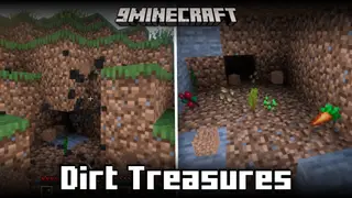 Dirt Treasures Mod (1.21.1, 1.20.1) – Makes Dirt Mining Rewarding