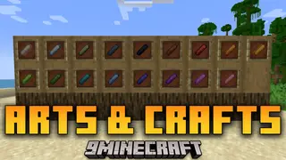 Arts And Crafts Mod (1.21.1, 1.20.1) – Exploring New Building Materials