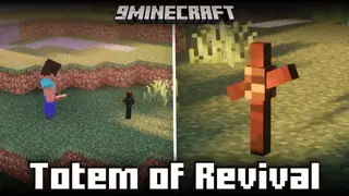 Totem of Revival Mod (1.20.2, 1.20.1) – Revive Players In Multiplayer Hardcore Worlds