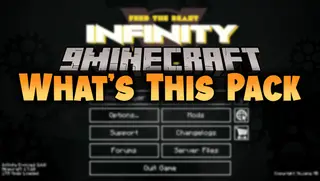 What's This Pack Mod (1.12.2, 1.7.10) – Message to The Main Menu