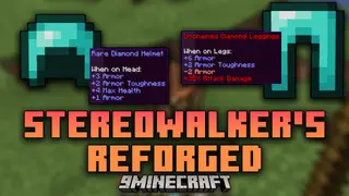 Stereowalker's Reforged Mod (1.21.1, 1.20.1) – Add Stat Bonuses And Abilities To Your Equipment