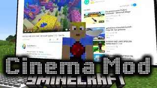 Cinema Mod (1.20.1, 1.19.4) – WebDisplays Mod for Fabric