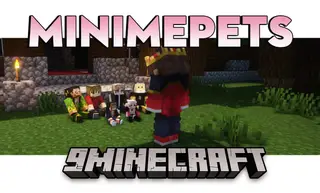 MiniMePets Mod (1.21.1, 1.20.1) – Turn Wolfs and Cats into Small Players