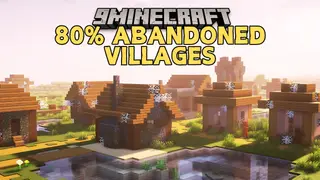 80% Abandoned Villages Mod (1.21.1, 1.20.1) – Increases Zombie Villages