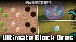 Ultimate Block Ores Mod (1.20.4, 1.18.2) – Ores That Drop Ore Blocks
