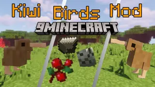 Cute Kiwi Birds Mod (1.16.5, 1.15.2) – New Zealand Native Land Birds