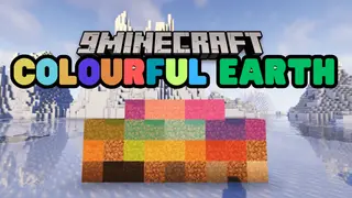 Colourful Earth Mod (1.21.1, 1.20.1) – An Innovative Way to Colour Dirt Block