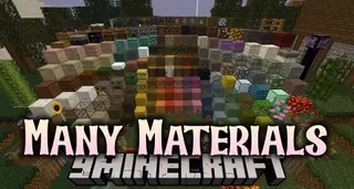 Many Materials Mod (1.12.2) – Creating New Items