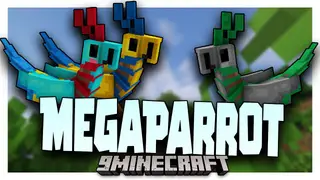 MegaParrot Mod (1.19.2, 1.18.2) – Upgraded Version of Parrots