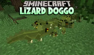 Lizard Doggo Mod (1.15.2, 1.12.2) – Tameable Lizard That Acts Like A Dog