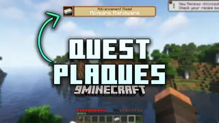 Quest Plaques Mod (1.18.2, 1.16.5) – Enhanced Quest Notifications