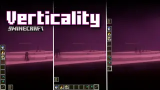 Verticality Mod (1.20.4, 1.20.1) – Customizable Hotbar Placement