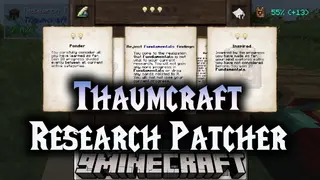 Thaumcraft Research Patcher Mod (1.12.2) – Add or Modify Thaumcraft Research