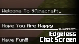 Edgeless Chat Screen Mod (1.21.1, 1.20.1)