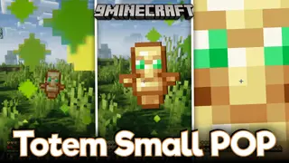 Totem Small Pop Mod (1.21.1, 1.20.1) – Small Totem of Undying