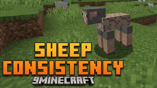 Sheep Consistency Mod (1.21.1, 1.20.1) – Keep Track of Your Sheep Colors