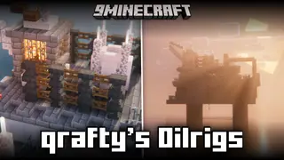 Qrafty Qrafty's Oilrigs Mod (1.21.1, 1.20.6) – Adds Oilrigs To Oceans